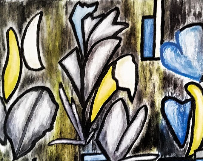 Giulia Cernetig - The Garden, oil on canvas 40x50