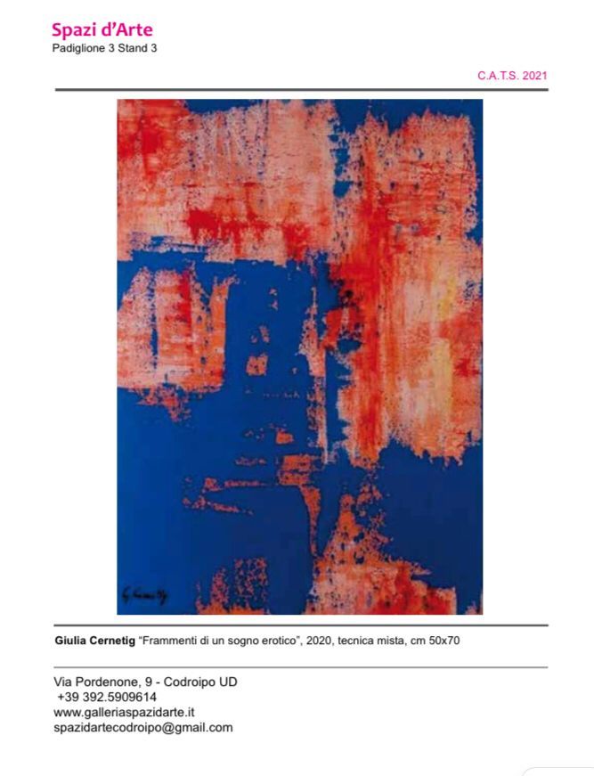 Opera in catalogo C.A.T.S. 2021, 31ª edizione di ArtePadova