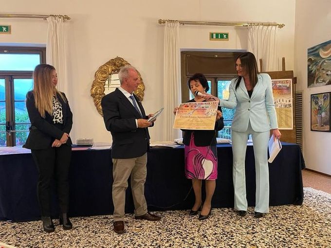 Collettiva Internazionale d'Arte Villa Policreti, Aviano, 23.04.2022 - Premio Emerito Artistico Internazionale