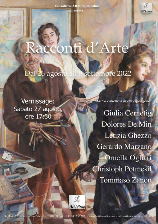 Collettiva ARTtime Udine, dal 26.08.2022 al 08.09.2022